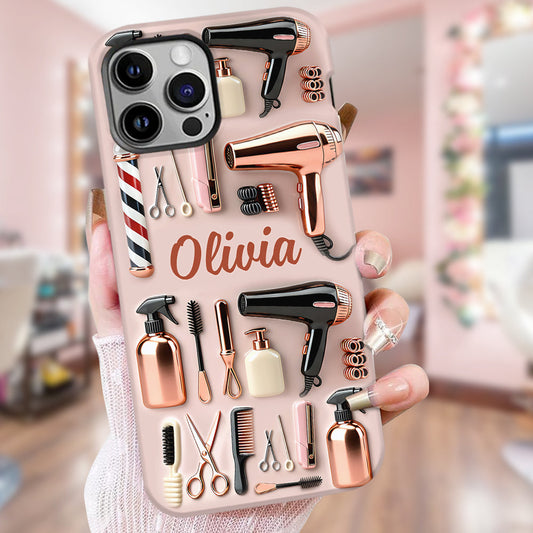 Coiffeur parfait - Coque de téléphone personnalisée avec impression intégrale Coiffeur