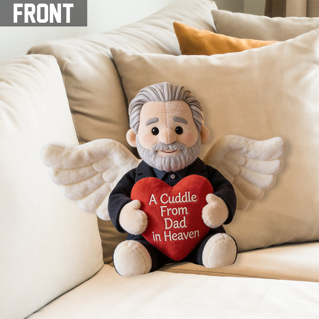 Memorial Gift For Lost Of Loved Ones - Personalized Memorial Shaped Pillow