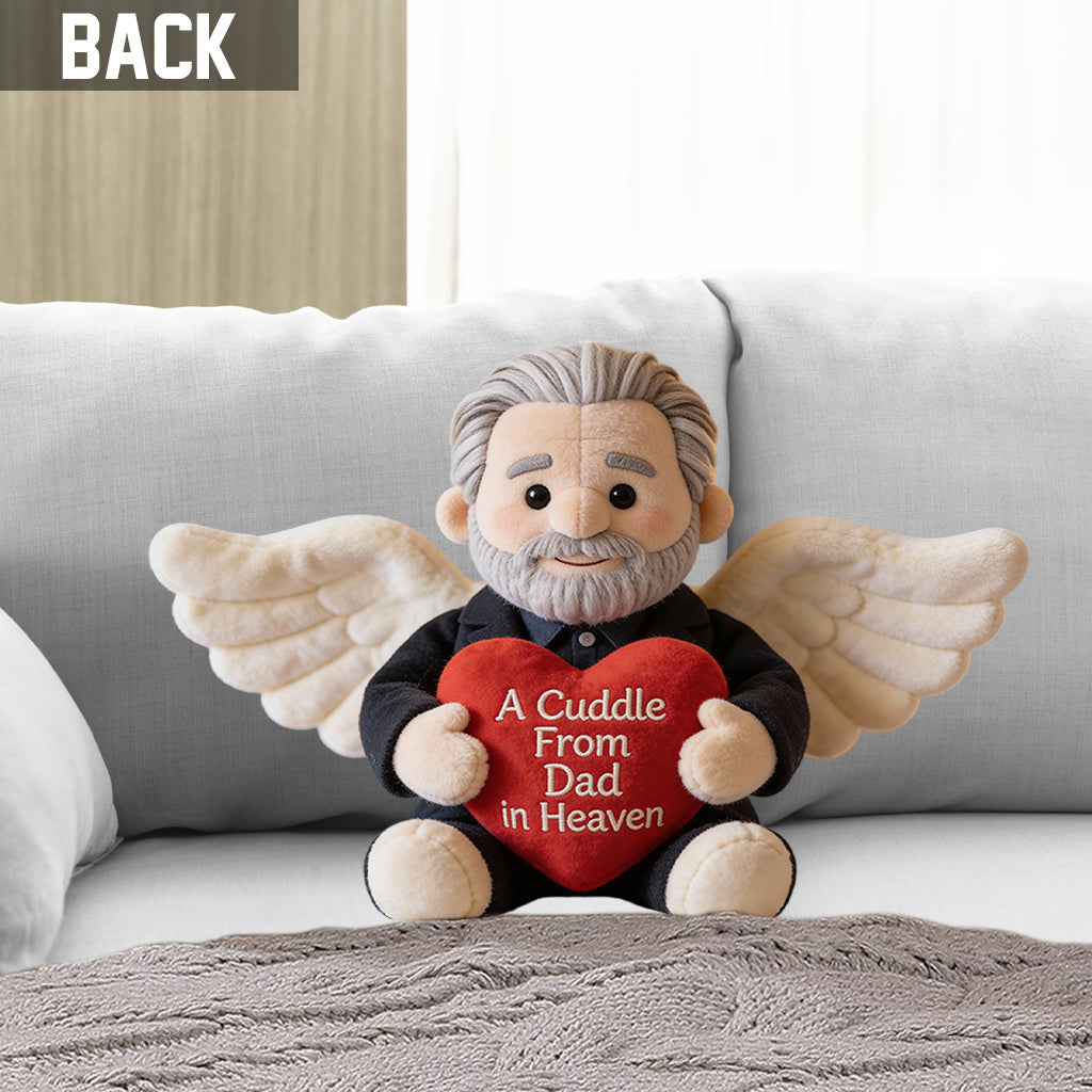 Memorial Gift For Lost Of Loved Ones - Personalized Memorial Shaped Pillow