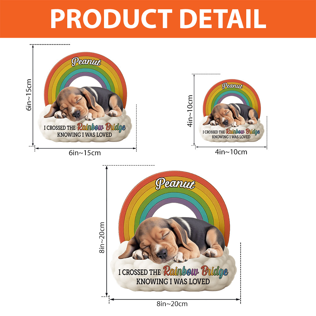 Custom Photo Forever In My Heart - Personalized Dog Custom Shaped Acrylic Plaque