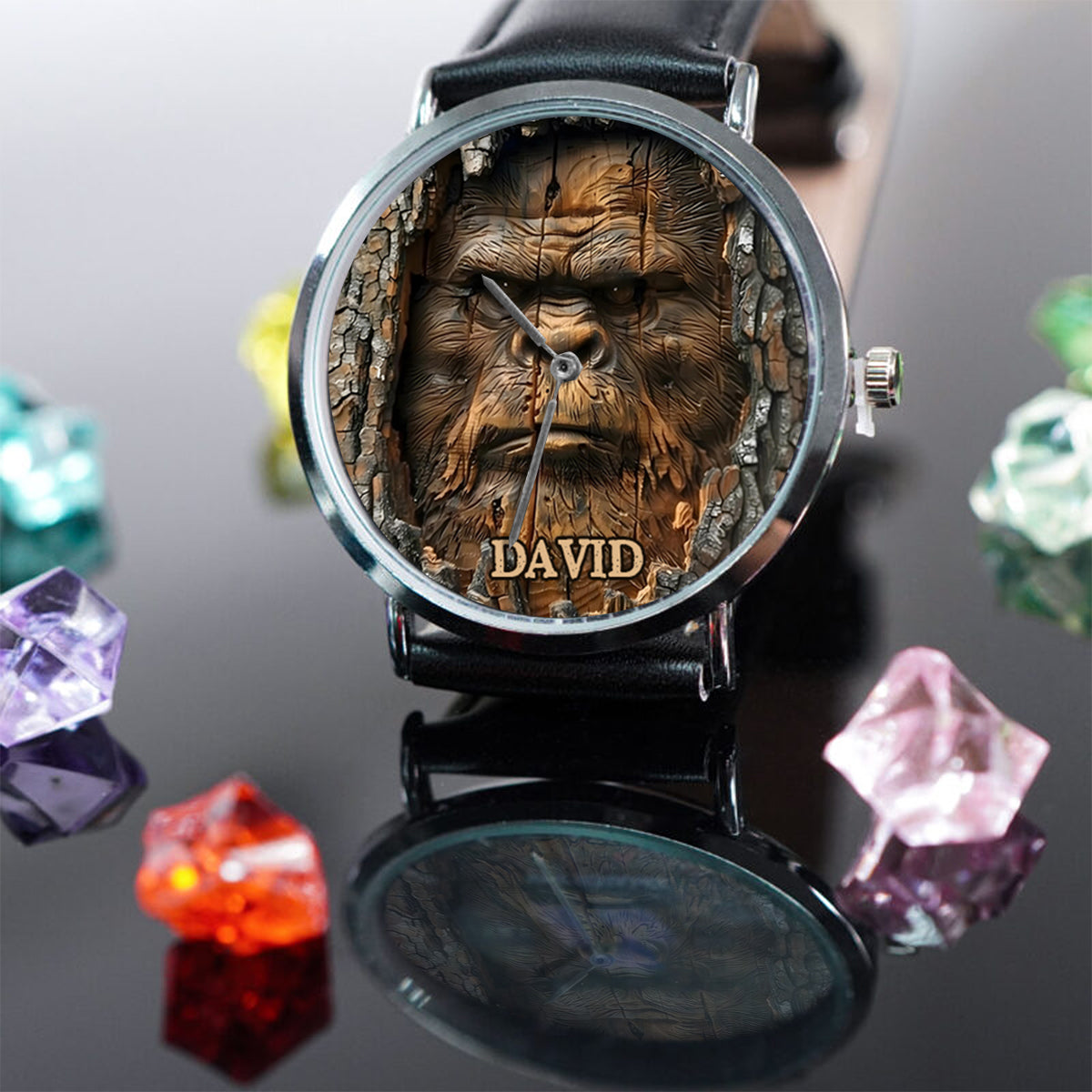 Sasquatch - Personalized Camping Hand Watch