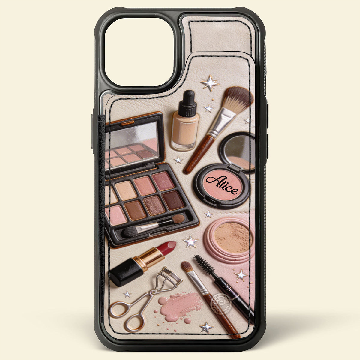Makeup Artist - Personalized Makeup Fully Printed Wallet Phone Case