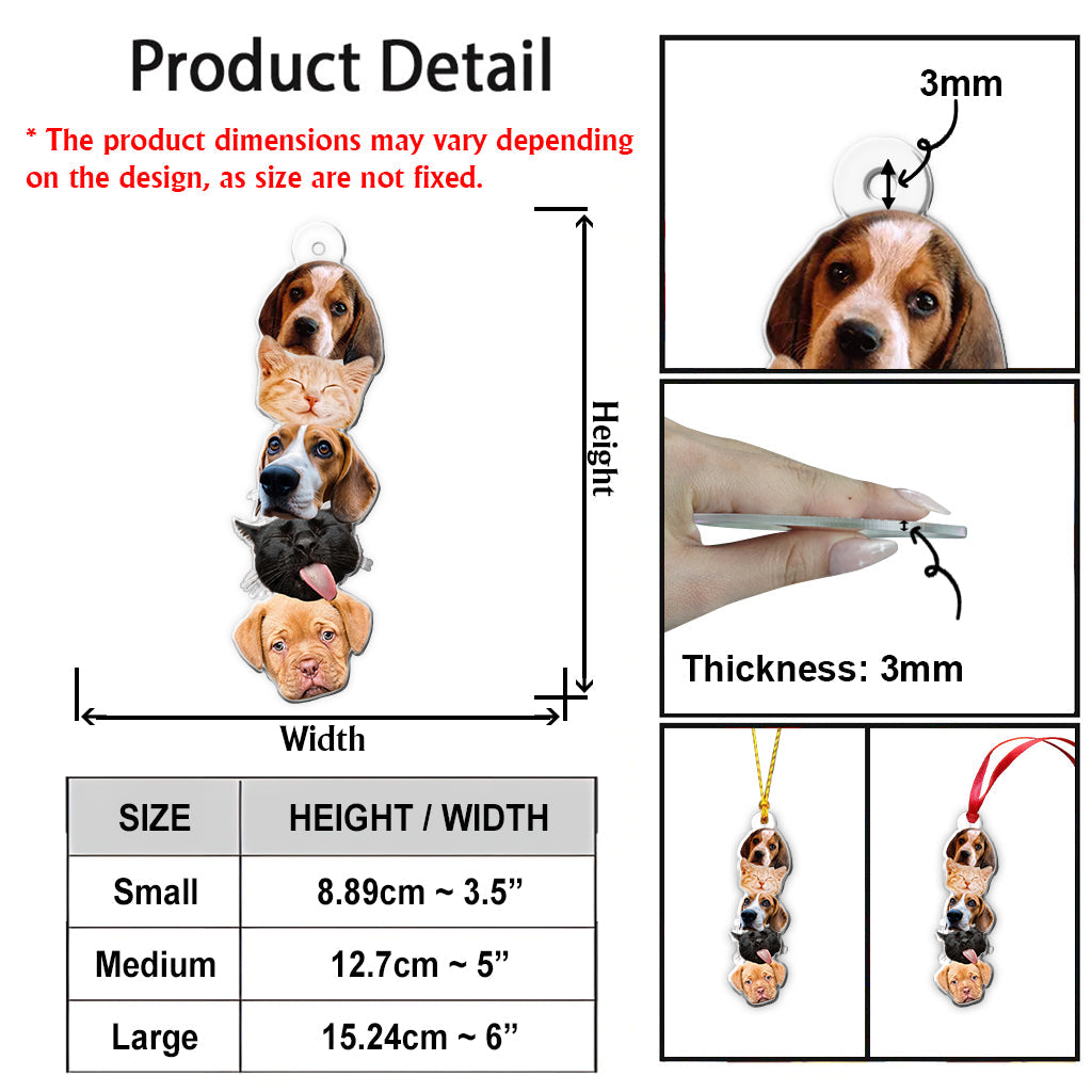 Merry Petmas - Personalized Dog Ornament