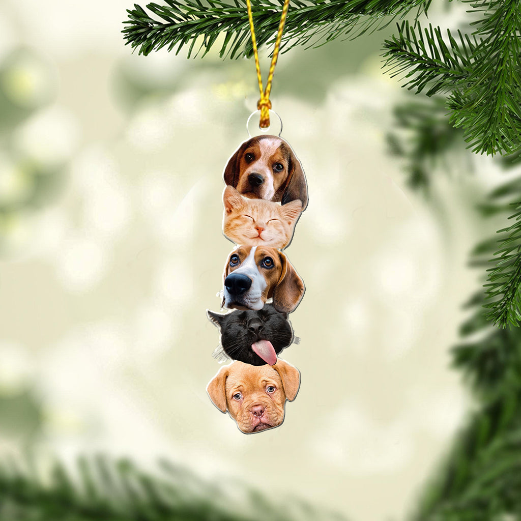Merry Petmas - Personalized Dog Ornament