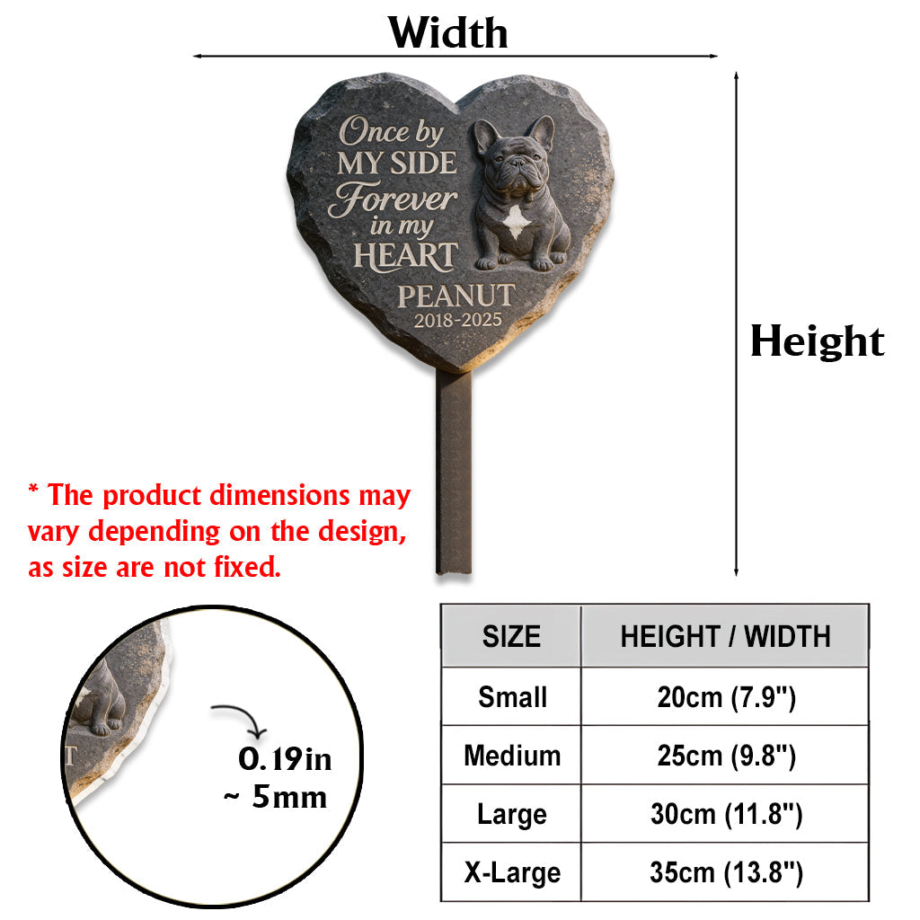 Pet Memorial Sympathy Gifts For Dogs, Cats - Personalized Dog Acrylic Garden Sign/ Acrylic Plaque Sign