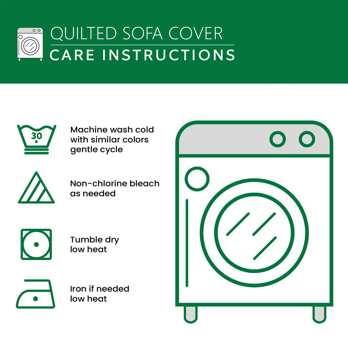 Mignonne vache des Highlands - Housse de canapé matelassée personnalisée motif vache des Highlands