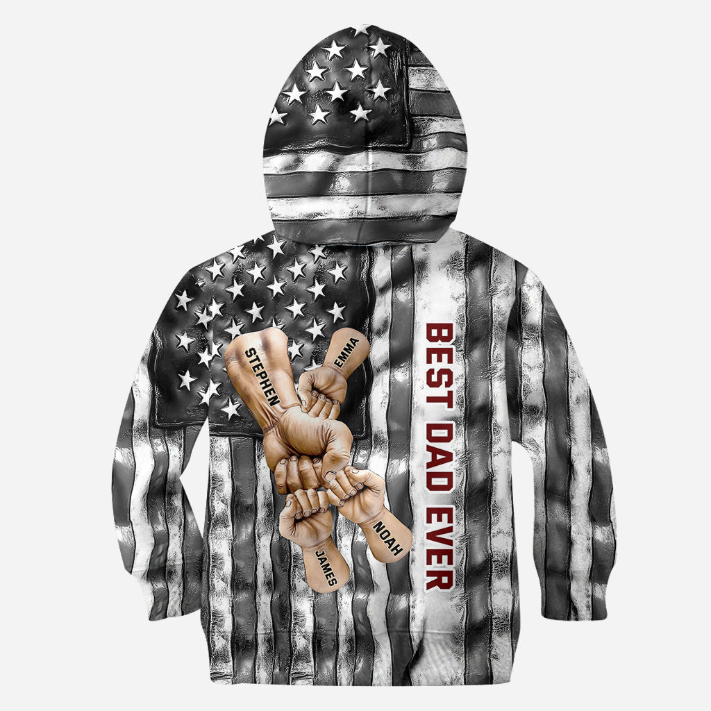 Best Dad Ever - Personalized Father All Over Shirt