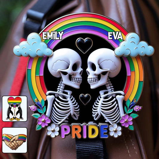 Sei freundlich, sei stolz – Personalisierte LGBT-Unterstützungsnadel