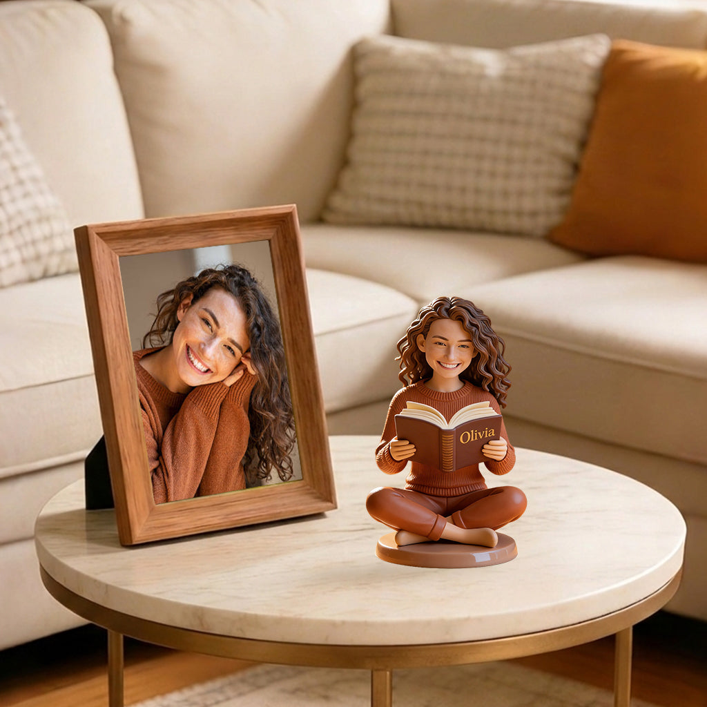 Custom Any Photo Love Books - Personalized Book Premium 3D Figurine