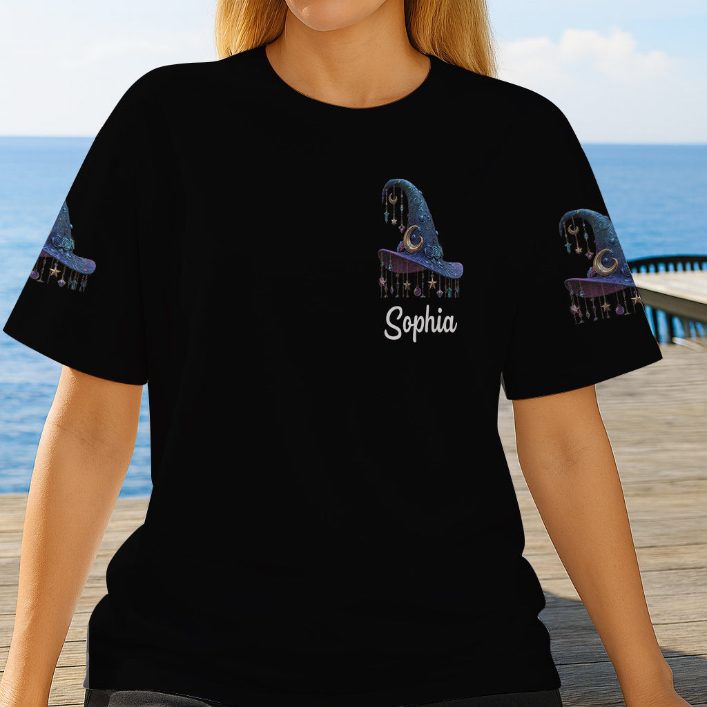 Purple Witch - Personalized Witch All Over Shirt