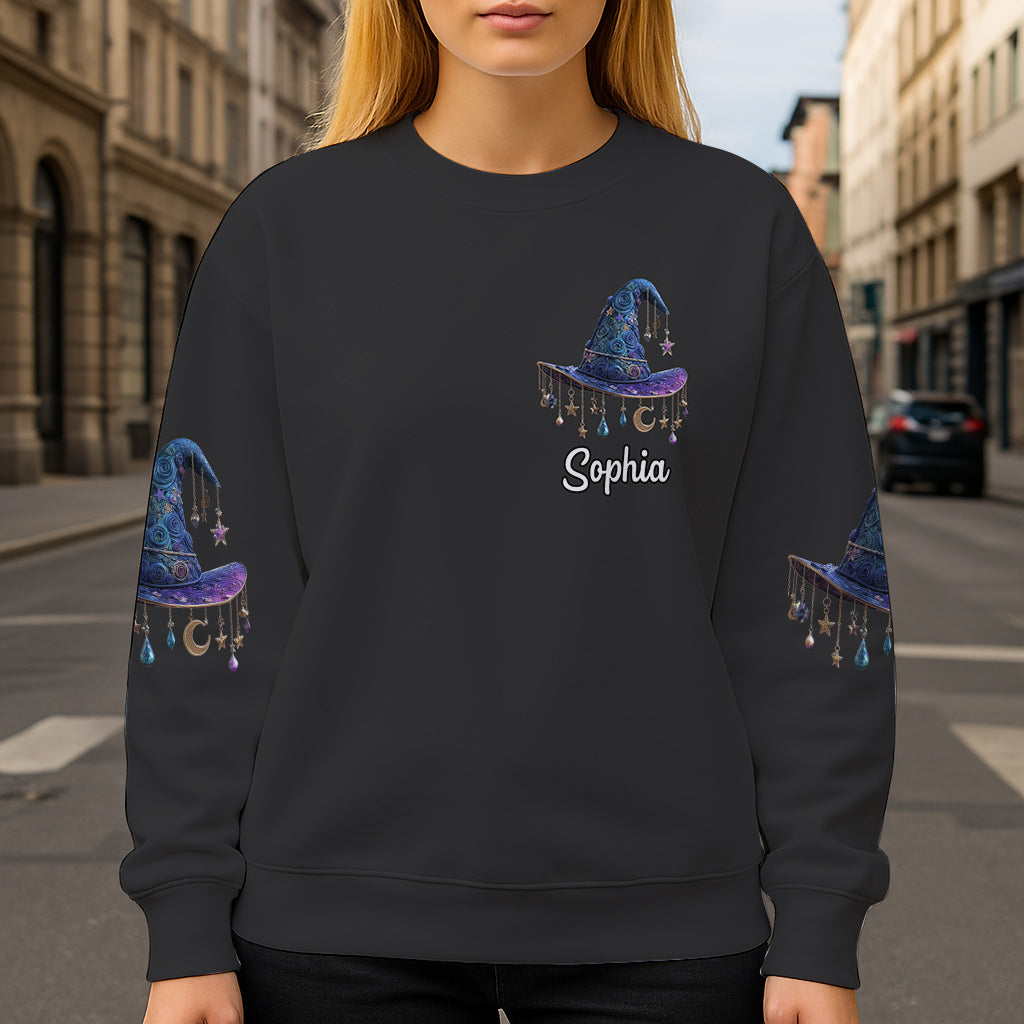Purple Witch - Personalized Witch All Over Shirt