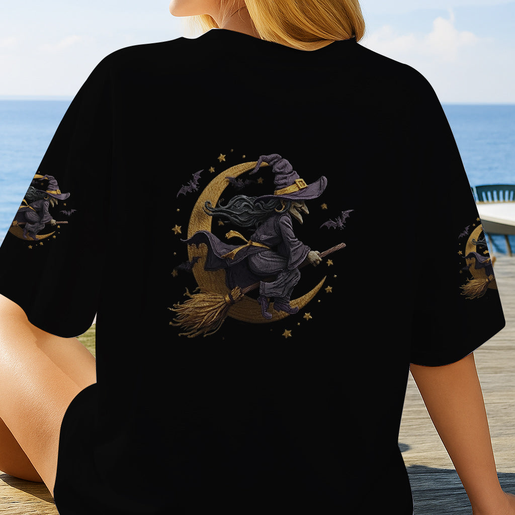 Purple Witch - Personalized Witch All Over Shirt