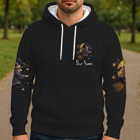 Purple Witch - Personalized Witch All Over Shirt
