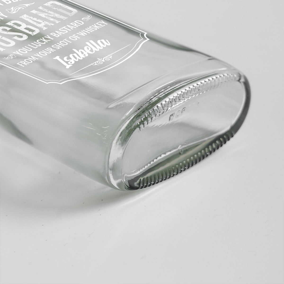 Cheers To My Amazing Husband - Personalized Couple Wine Bottle