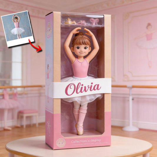 Love Ballet - Custom From Any Photo - Personalized Ballet Custom Shaped Acrylic Plaque