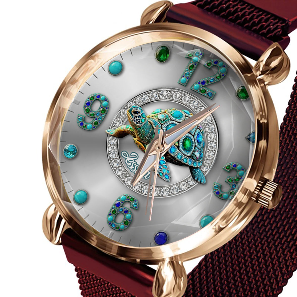 Love Turtle - Personalized Turtle Women Hand Watch