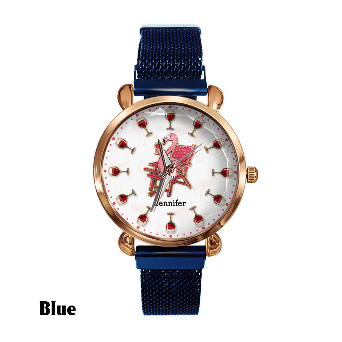 I Drink Wine & Know Things - Personalized Wine Women Hand Watch