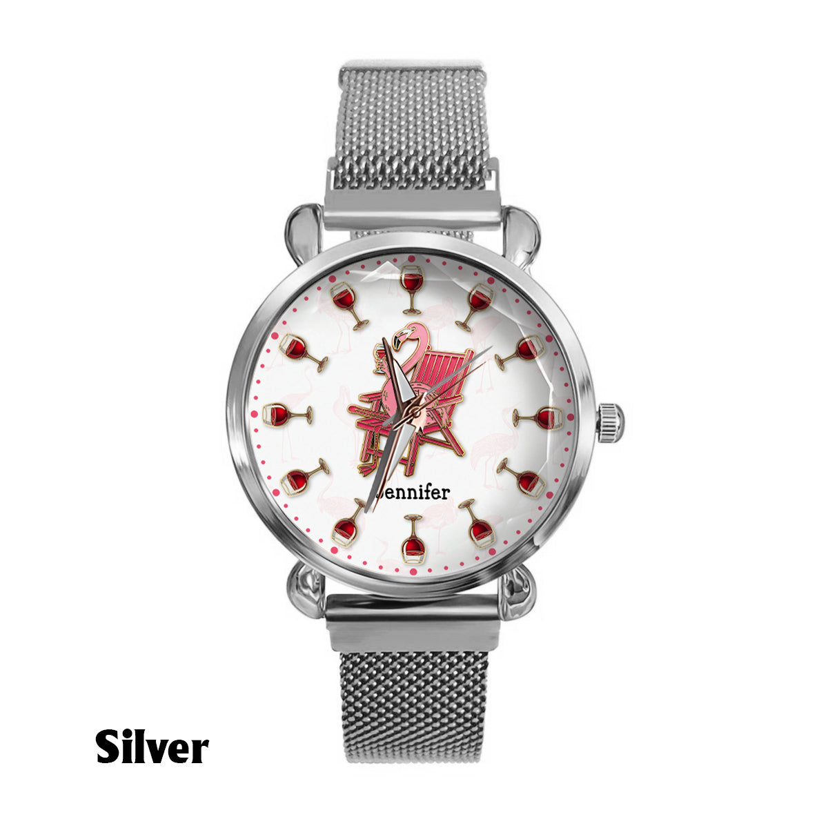 I Drink Wine & Know Things - Personalized Wine Women Hand Watch