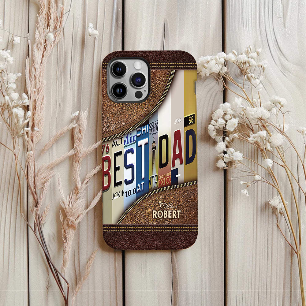 Best Dad Ever - Personalized Father Full Print Phone Case