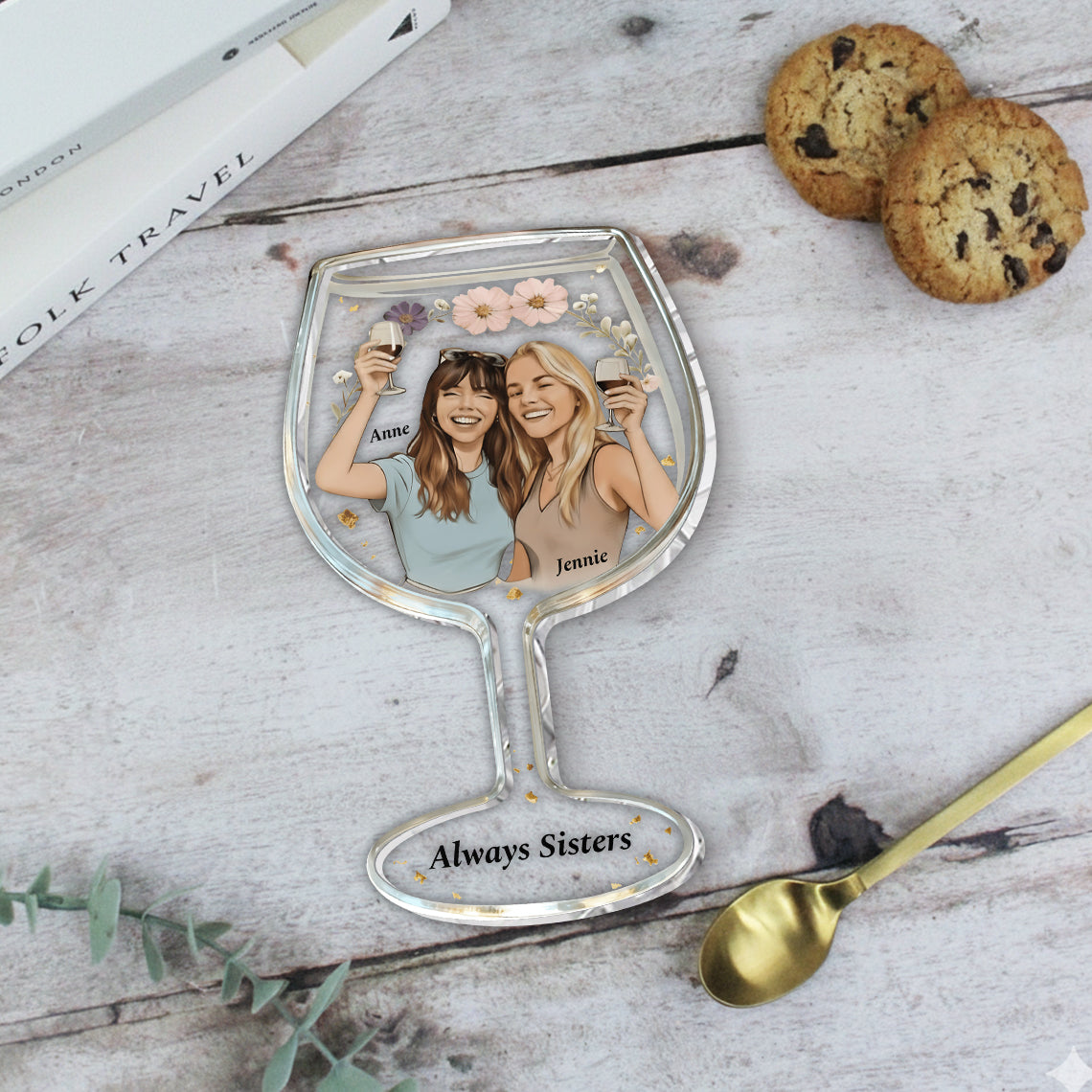 Custom From Any Photo - Personalized Bestie Catch-All Tray