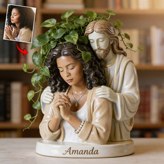 Believe - Personalized Christian Acrylic Pot