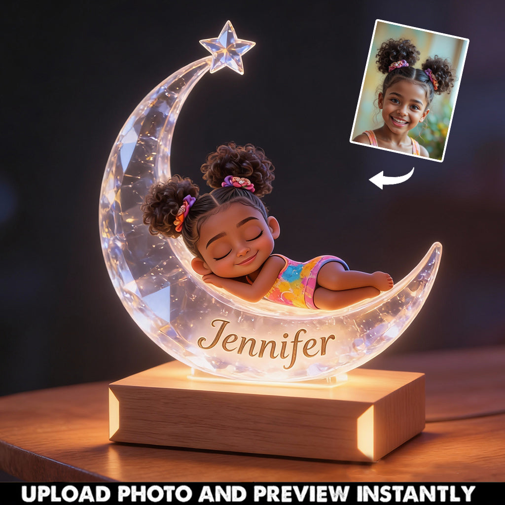 I Love You Baby - Personalized Kid Acrylic LED Night Light