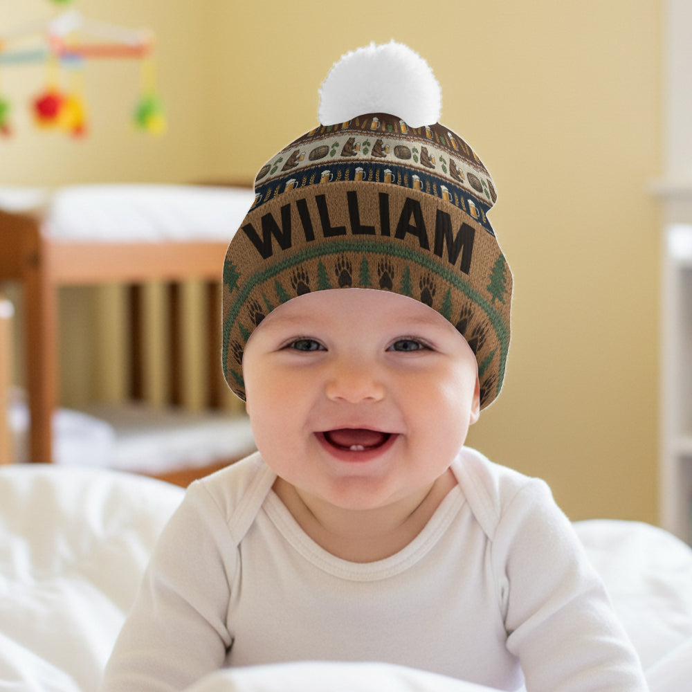 Holiday Brew Bear – Personalisierte Biermütze