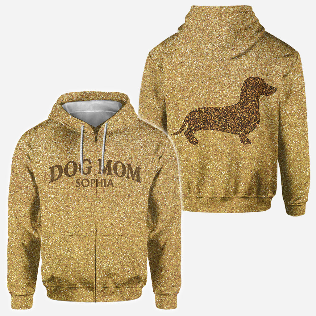 Geschenk für Hundemama und Hundepapa – Personalisiertes T-Shirt mit Hundemotiv