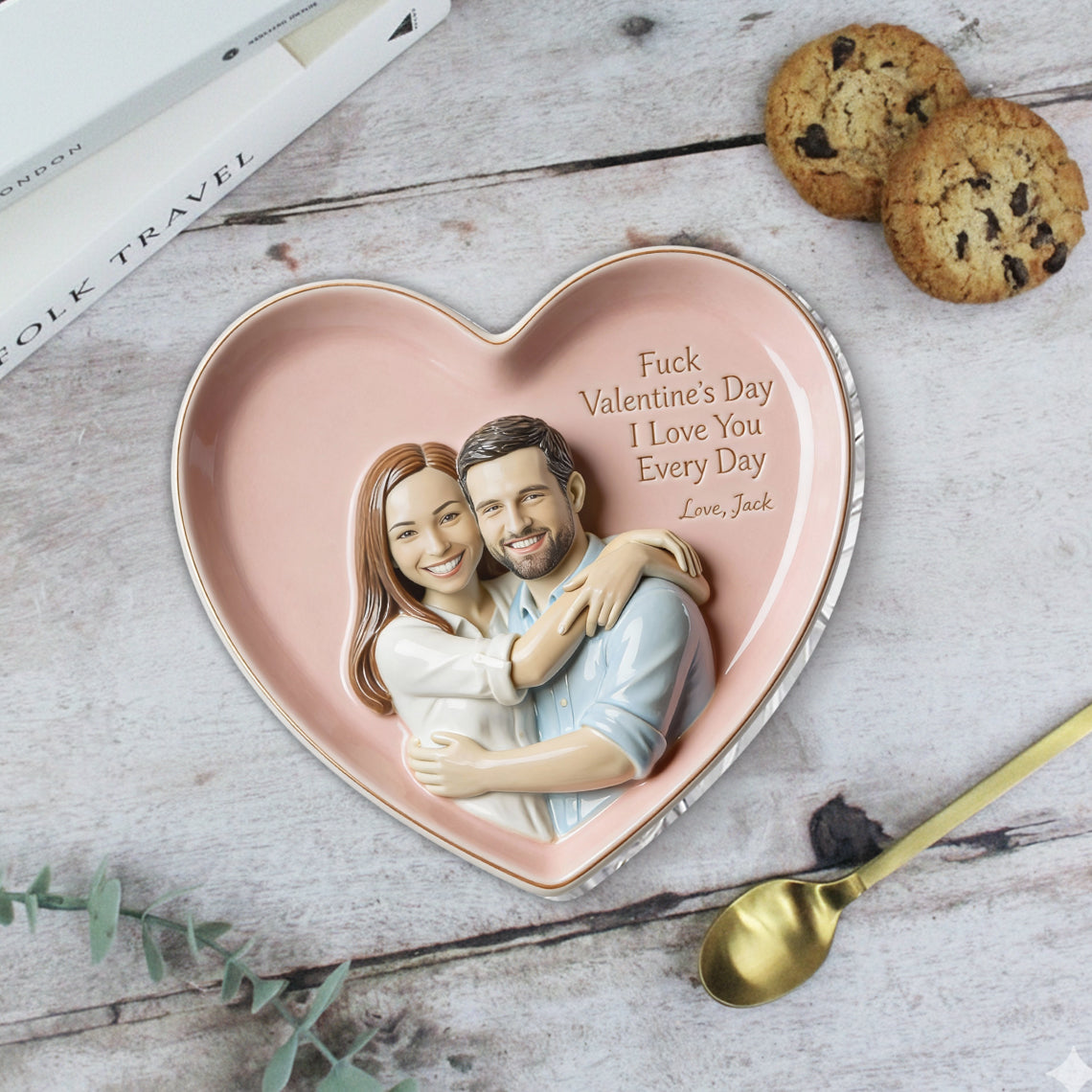 Custom From Any Photo - Personalized Couple Catch-All Tray