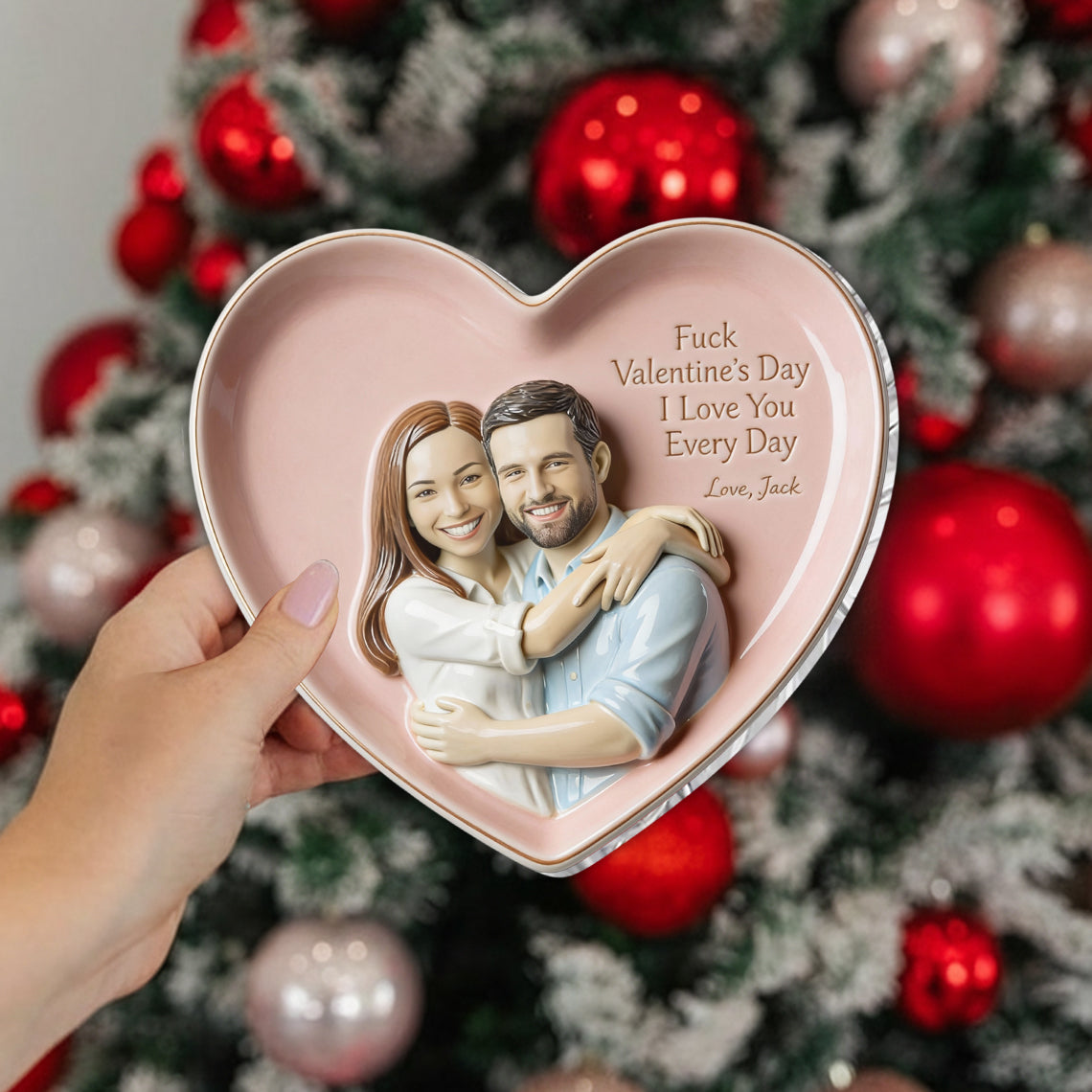 Custom From Any Photo - Personalized Couple Catch-All Tray