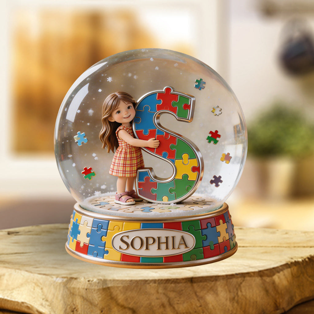 Custom From Any Photo - Personalized Autism Awareness Custom Shaped Acrylic Plaque