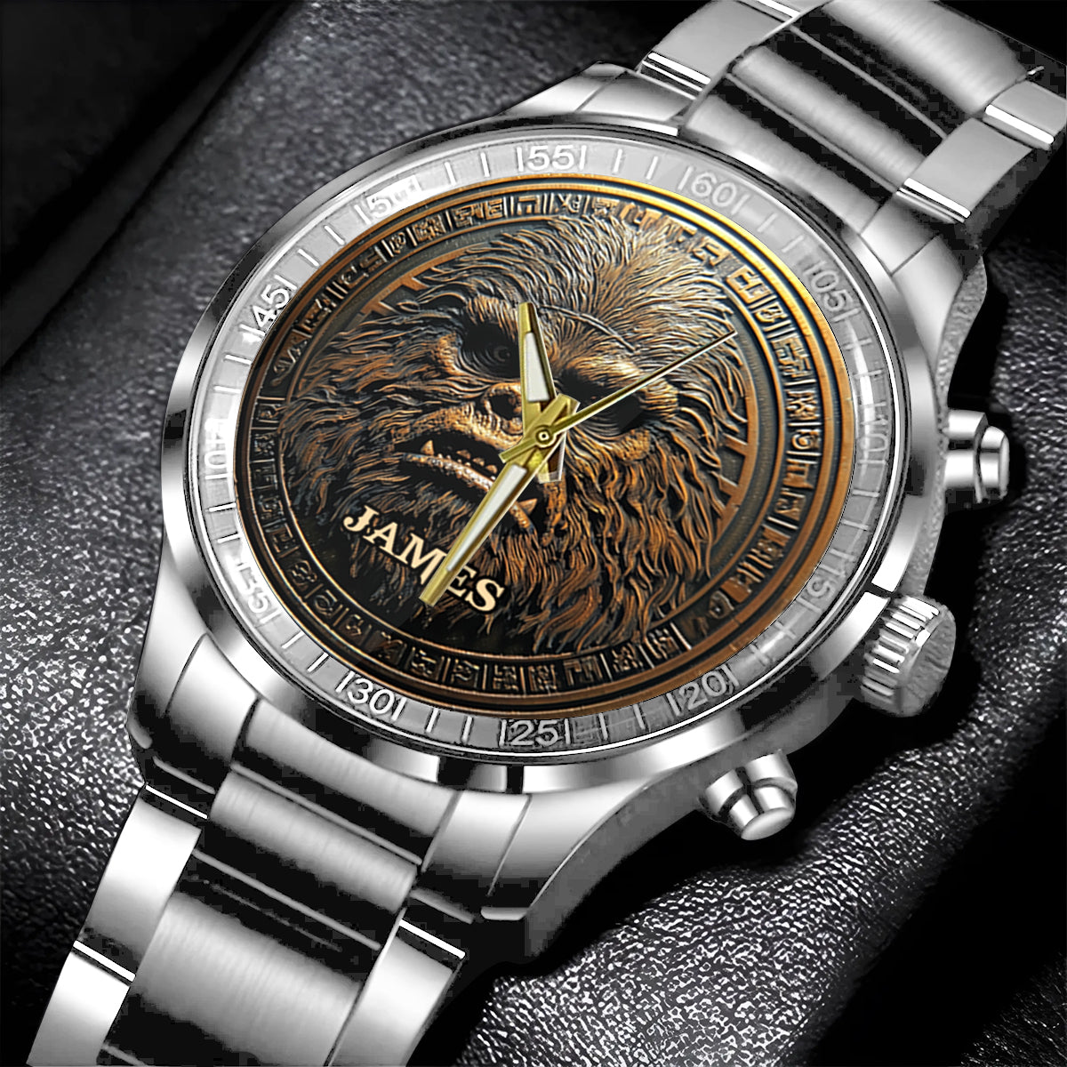 Sasquatch - Personalisierte Wanderhanduhr