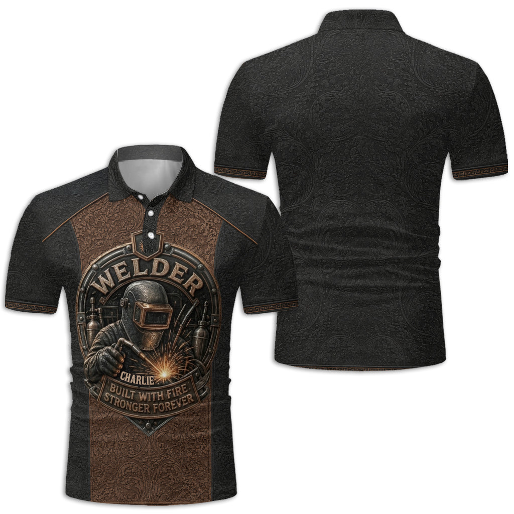 Proud Welder - Personalized Welder Polo Shirt