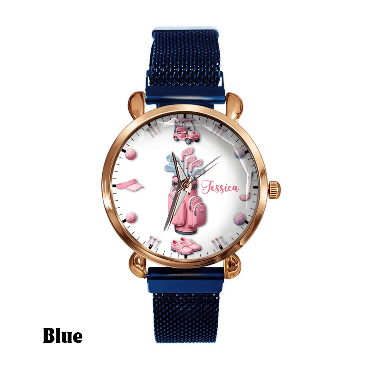 Love Golf - Personalized Golf Women Hand Watch