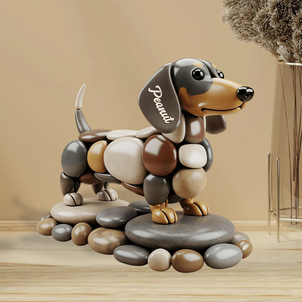 Gift For Dog Lovers - Personalized Dog Custom Shaped Acrylic Plaque