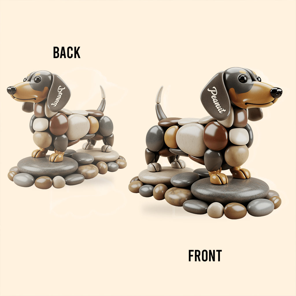 Gift For Dog Lovers - Personalized Dog Custom Shaped Acrylic Plaque