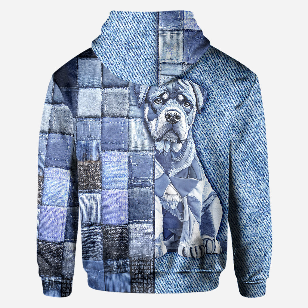 Love Rottweiler - Personalized Dog All Over Shirt