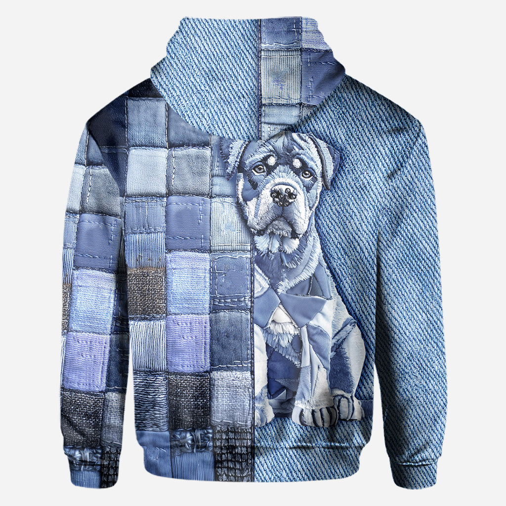 Love Rottweiler - Personalized Dog All Over Shirt