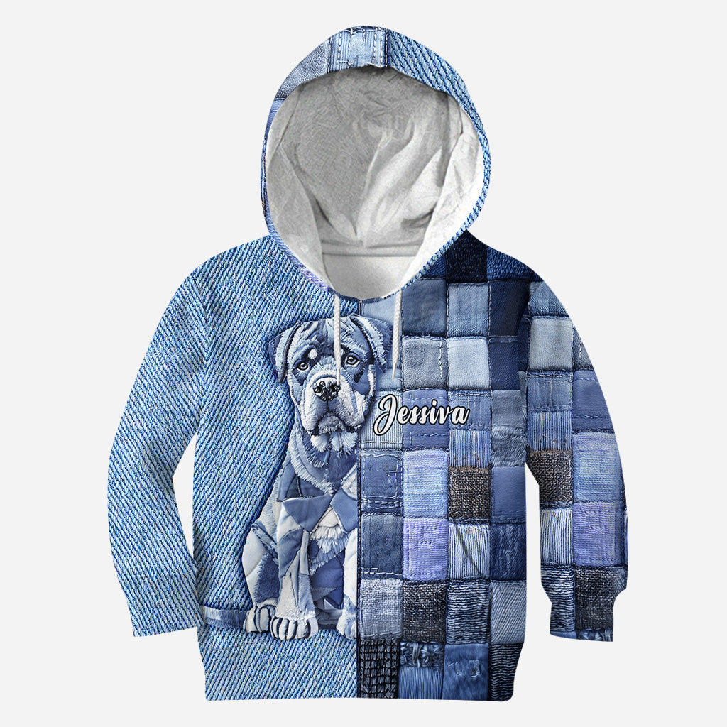 Love Rottweiler - Personalized Dog All Over Shirt