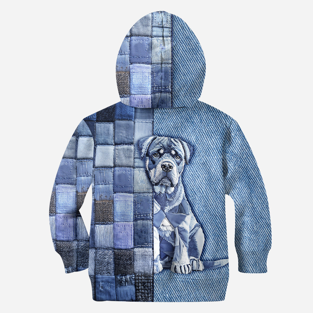 Love Rottweiler - Personalized Dog All Over Shirt