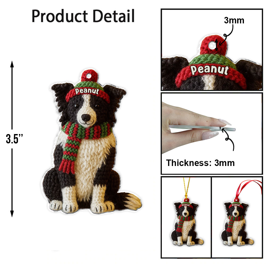 Ich liebe meinen Hund – Personalisierter Hundeanhänger