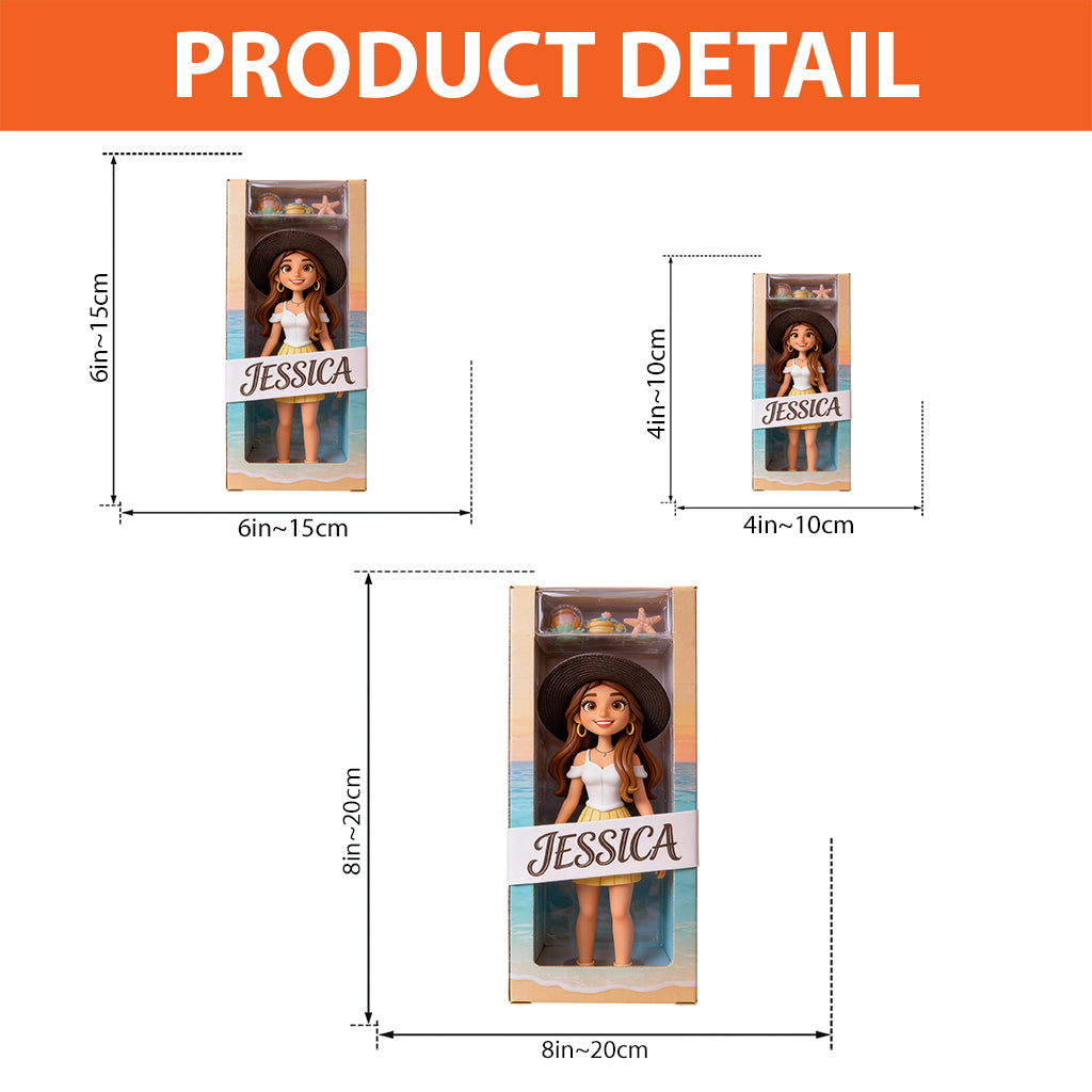 Love Traveling - Personalized Travelling Custom Shaped Acrylic Plaque