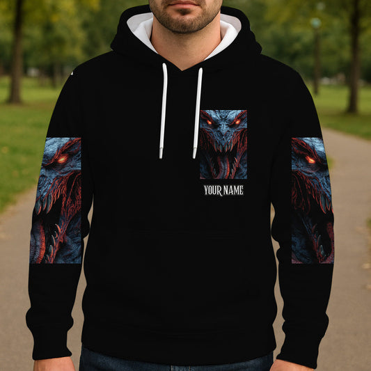 Scary Monster - Personalized Halloween All Over Shirt