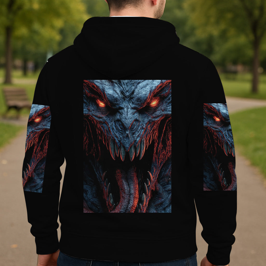 Scary Monster - Personalized Halloween All Over Shirt