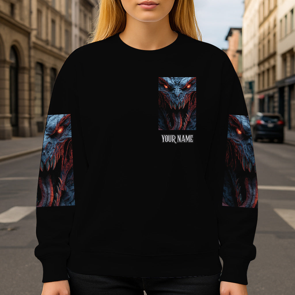 Scary Monster - Personalized Halloween All Over Shirt