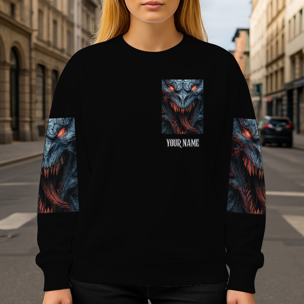 Scary Monster - Personalized Halloween All Over Shirt