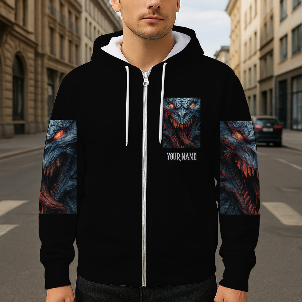 Scary Monster - Personalized Halloween All Over Shirt