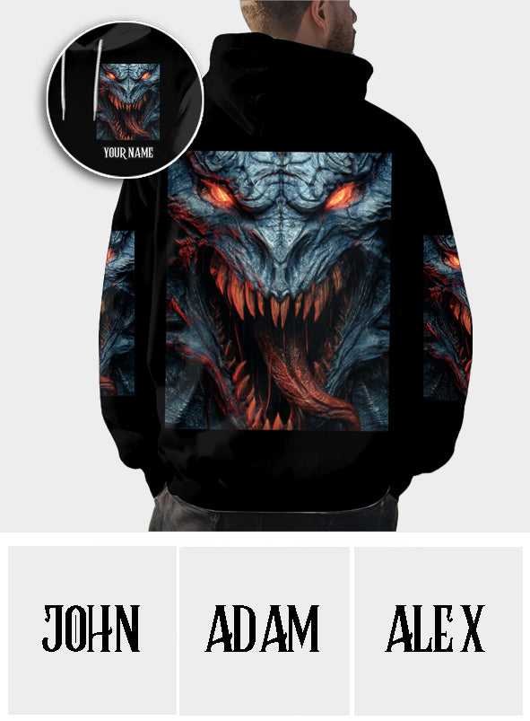 Scary Monster - Personalized Halloween All Over Shirt