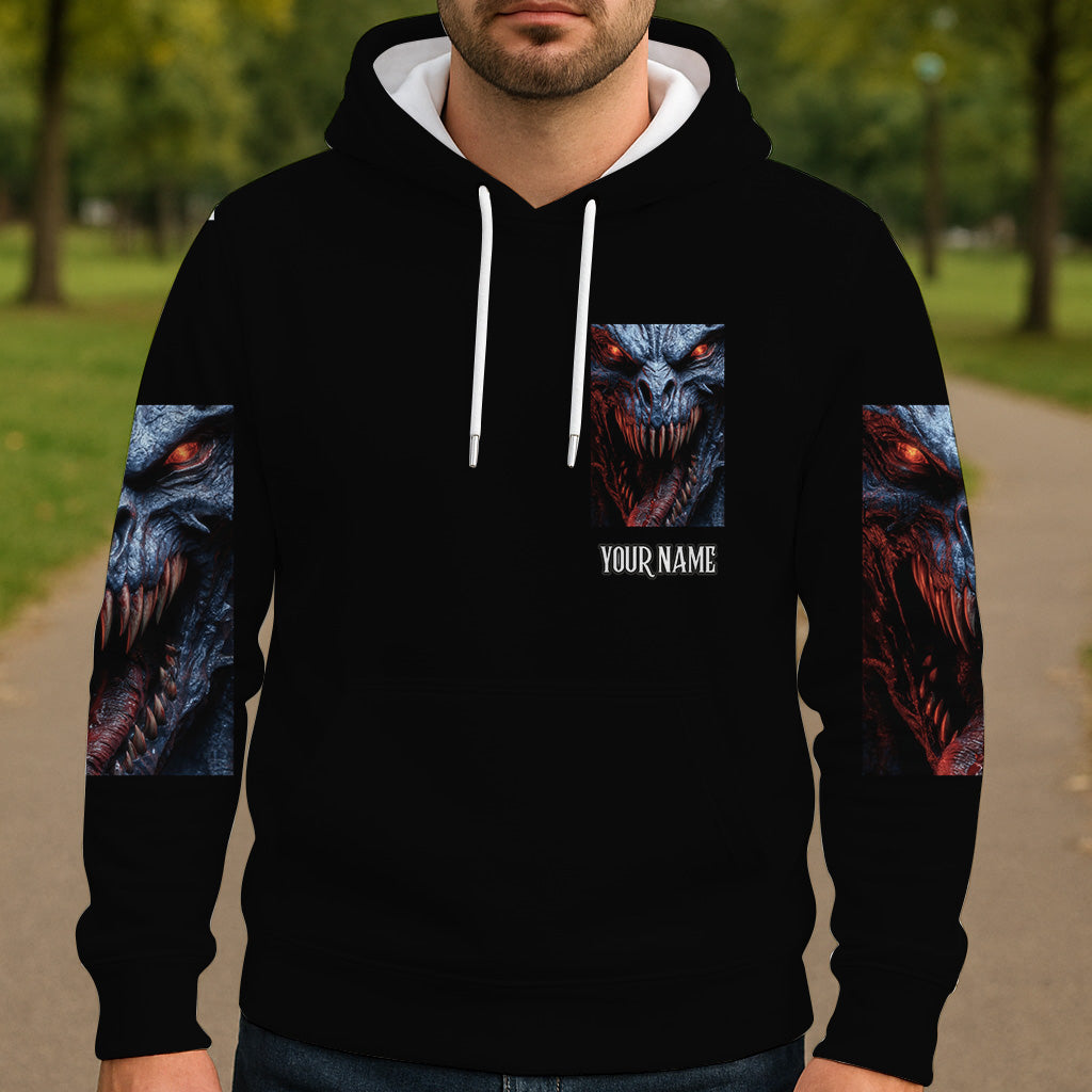 Scary Monster - Personalized Halloween All Over Shirt