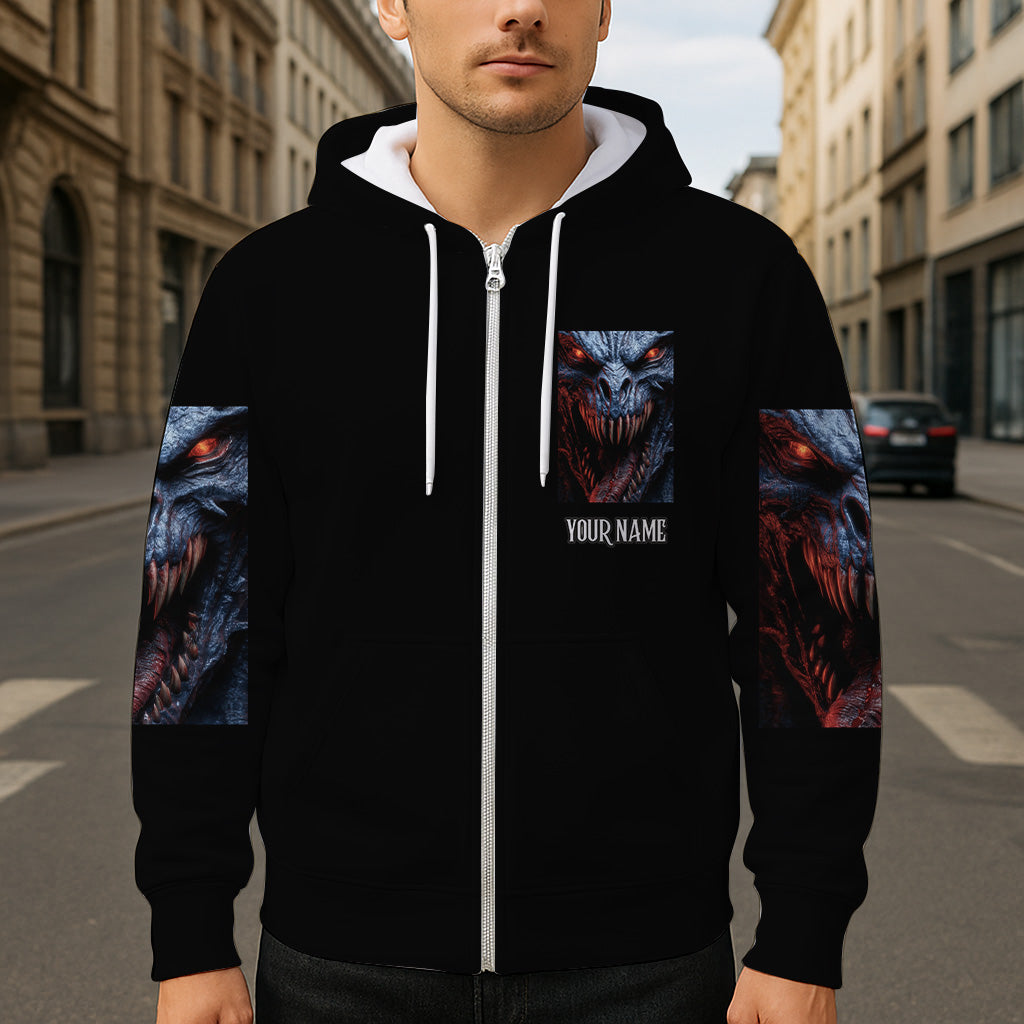 Scary Monster - Personalized Halloween All Over Shirt